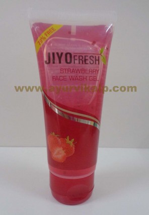 New Shama, Jiyo Fresh STRAWBERRY Face wash Gel, 50ml, Leaves The Skin Fresh